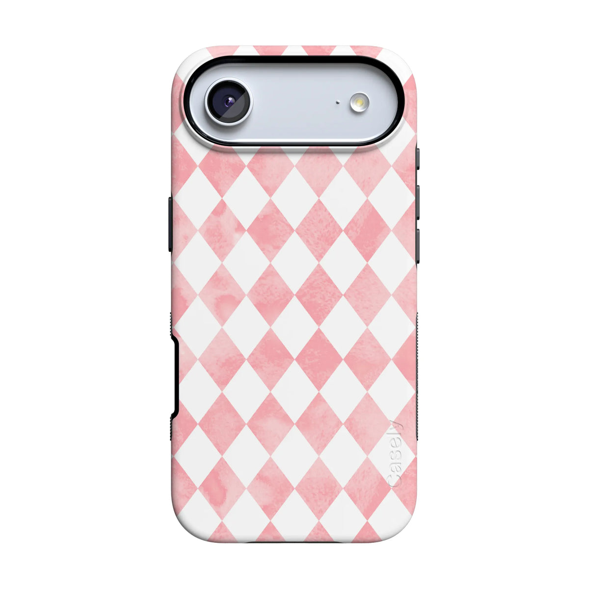 Queen of Diamonds | Pink Watercolor Case