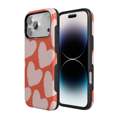 Love You More | Heart Doodle Case