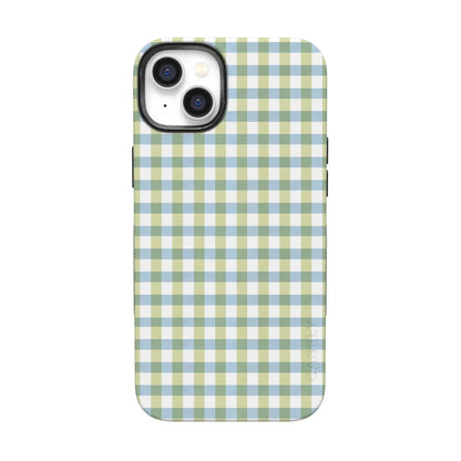 Pastel Picnic | Blue & Green Gingham Case