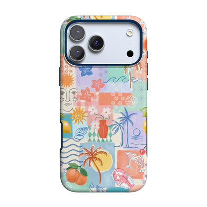 Tropical Heat | Beachy Collage Case