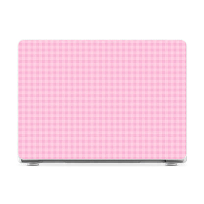 Sweet Jam | Light Pink Gingham Laptop Shell