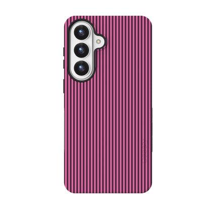 Stripes and the City | Pink & Purple Pinstripe Case