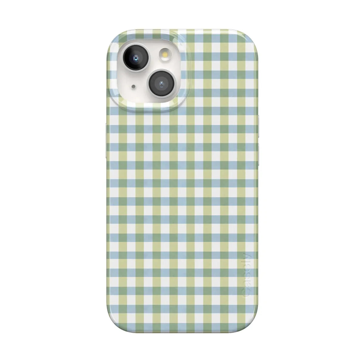 Pastel Picnic | Blue & Green Gingham Case