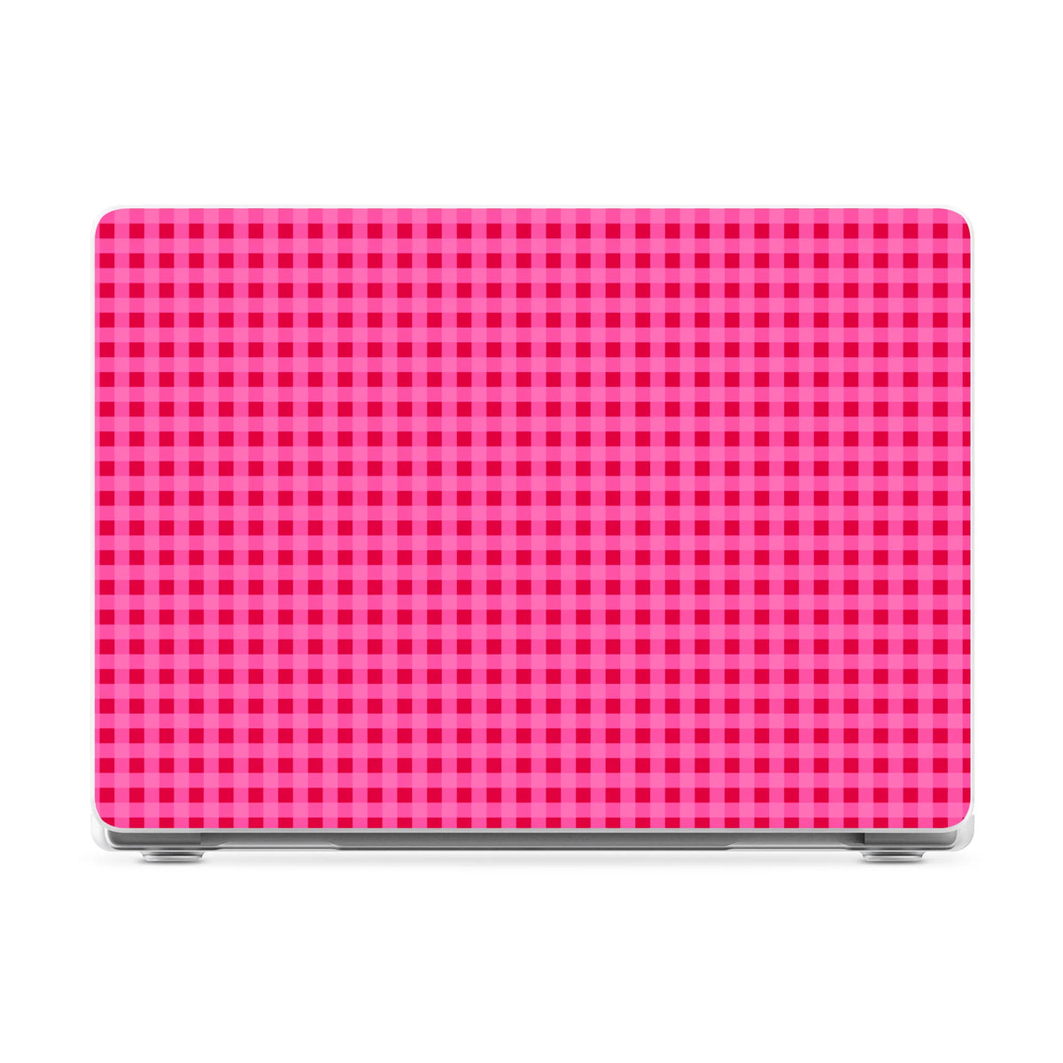Sweet Jam | Hot Pink Gingham Laptop Shell