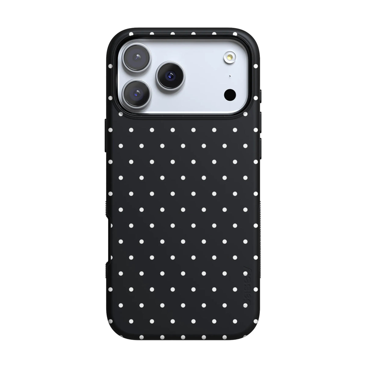 On the Dot | White Polka Dot Case