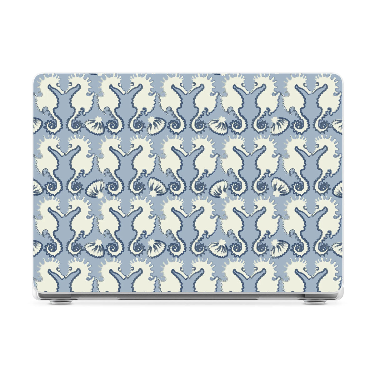 Seahorse Drift | Coastal Blues Laptop Shell