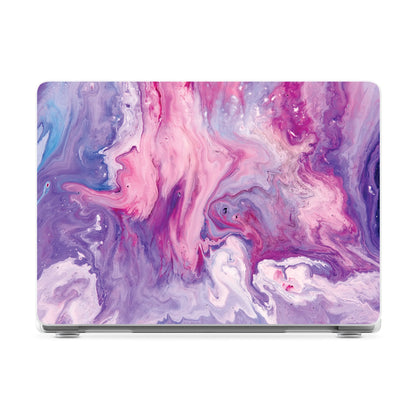 Tie Dying Over You | Purple Marble Laptop Shell