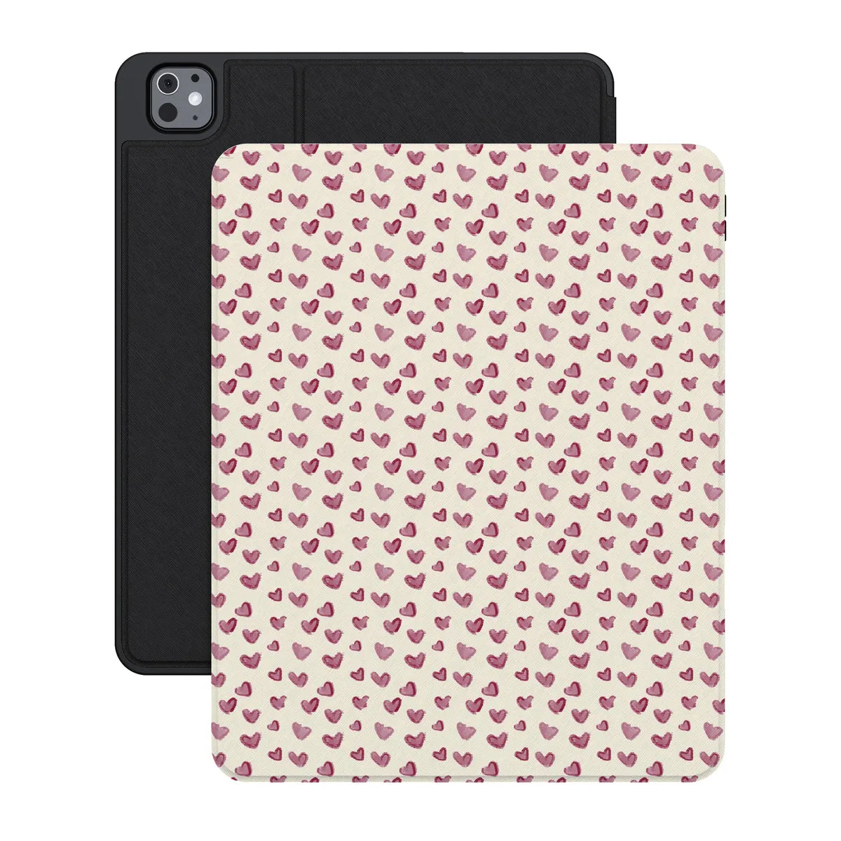 Lovebug | Mauve Hearts iPad Case