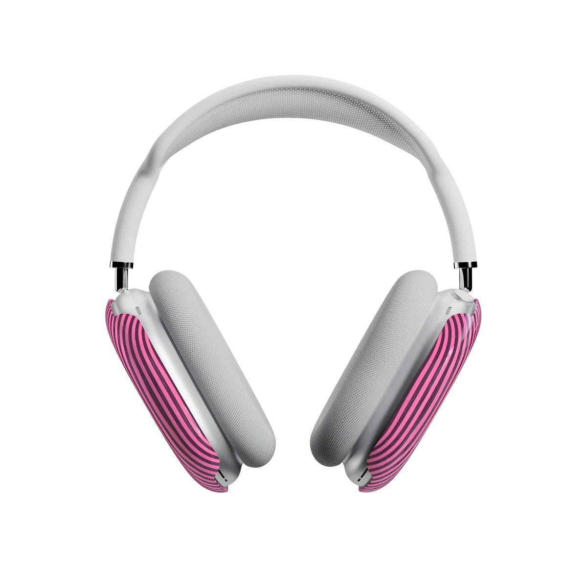 Stripes and the City | Pink & Purple Pinstripe AirPods Max Case
