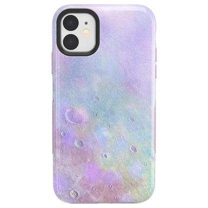 Over the Moon | Pastel Marble Moon Case
