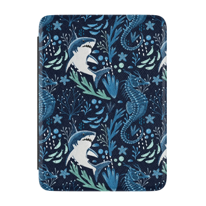 Midnight Reef | Shark Print Kindle Case
