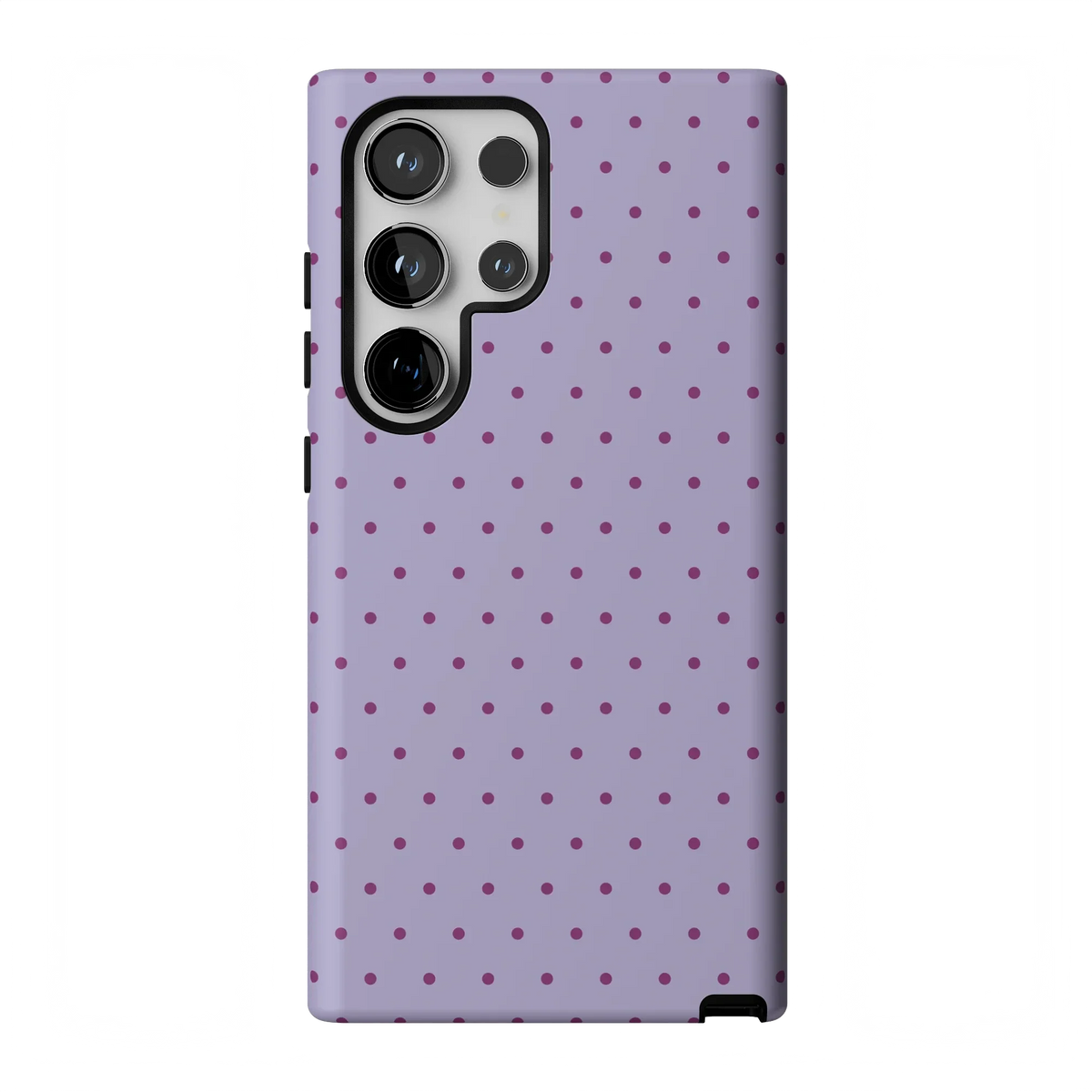 On the Dot | Purple & Plum Polka Dot Case