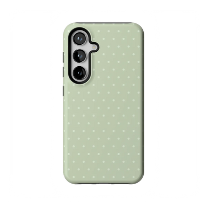 On the Dot | Green Polka Dot Case