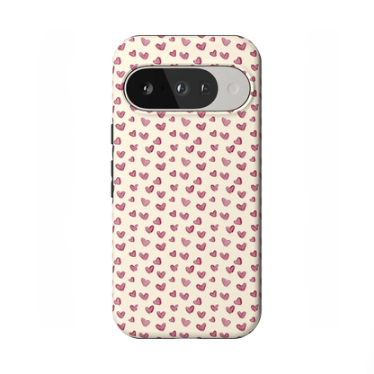 Lovebug | Mauve Hearts Case