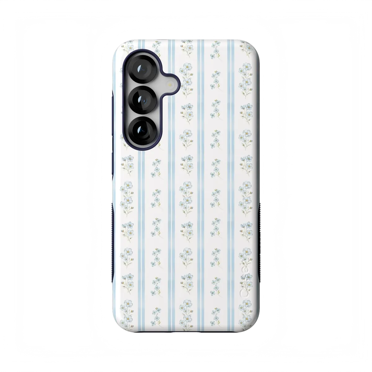 Cottage Stripe | Blue Floral Case