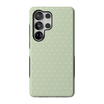 On the Dot | Green Polka Dot Case