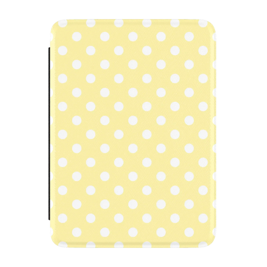 Spotted in SoHo | Yellow Polka Dot Kindle Case