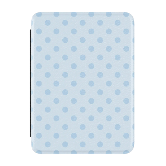 Spotted in SoHo | Light Blue Polka Dot Kindle Case