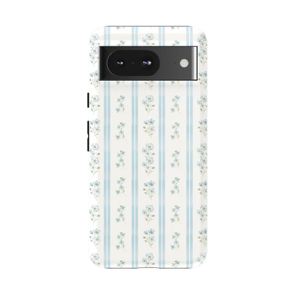 Cottage Stripe | Blue Floral Case