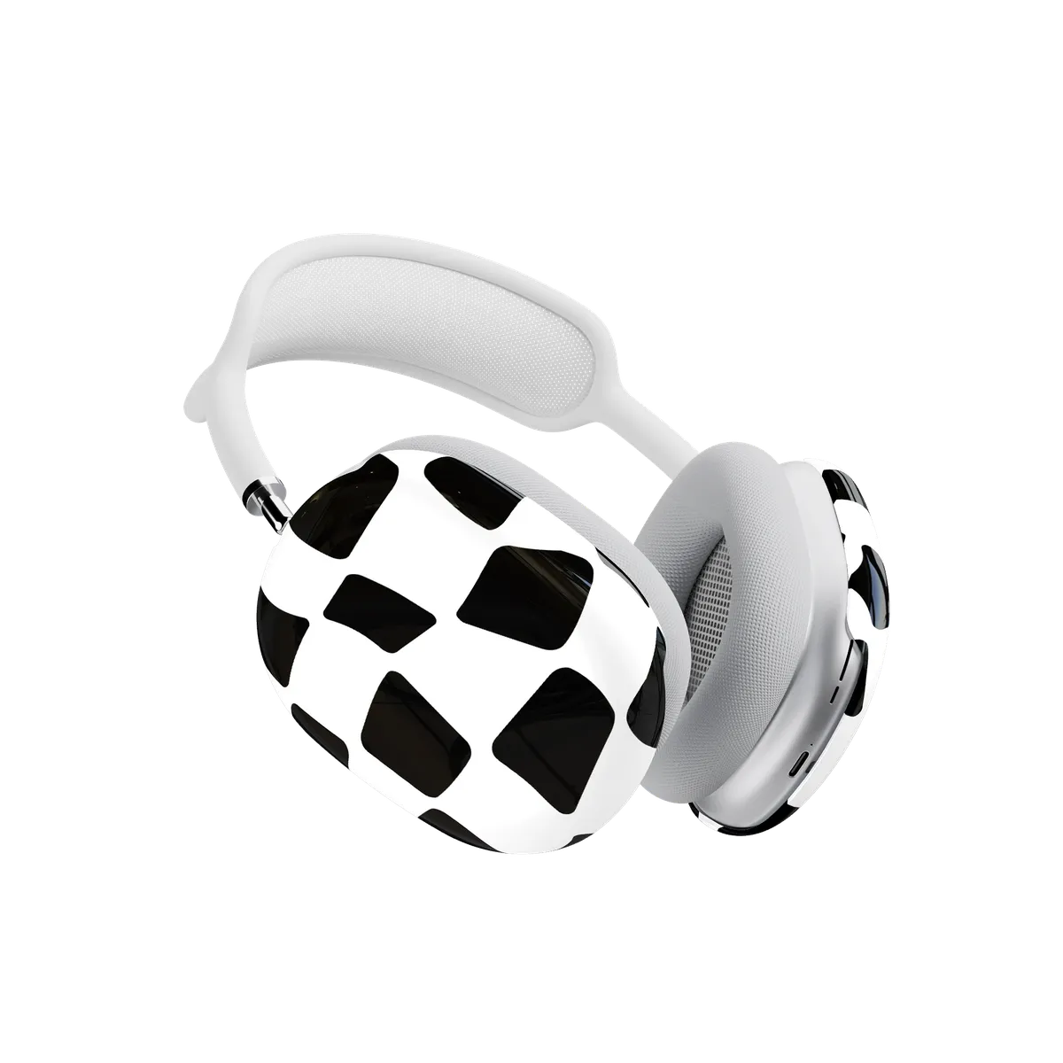 Funky Checkerboard | High Contrast Design AirPods Max Case