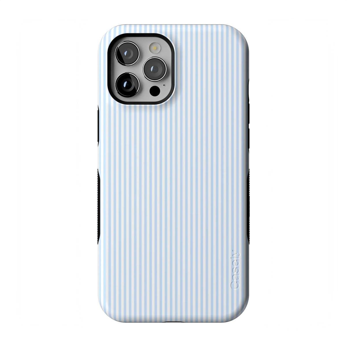 Stripes and the City | Light Blue Pinstripe Case