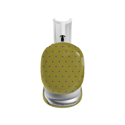 On the Dot | Moss & Plum Dots AirPods Max Case