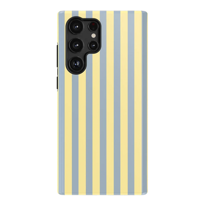 Coastline Stripes | Blue & Yellow Case