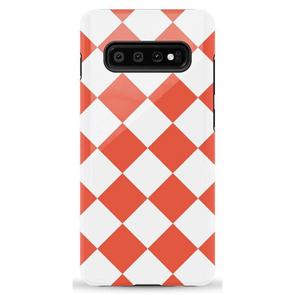 Red Checkerboard | High Contrast Design Case