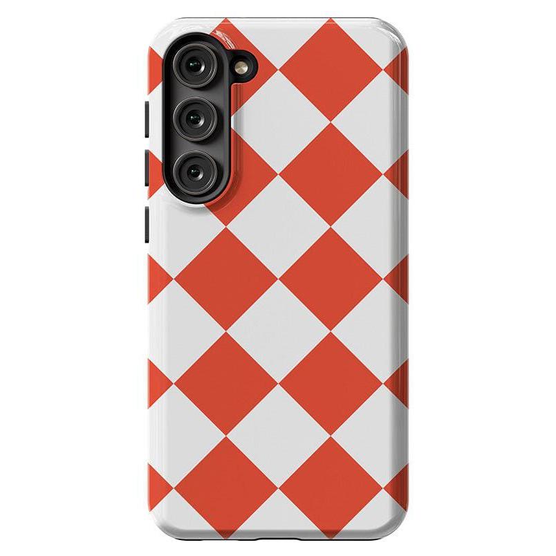 Red Checkerboard | High Contrast Design Case