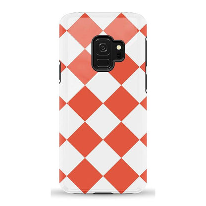 Red Checkerboard | High Contrast Design Case