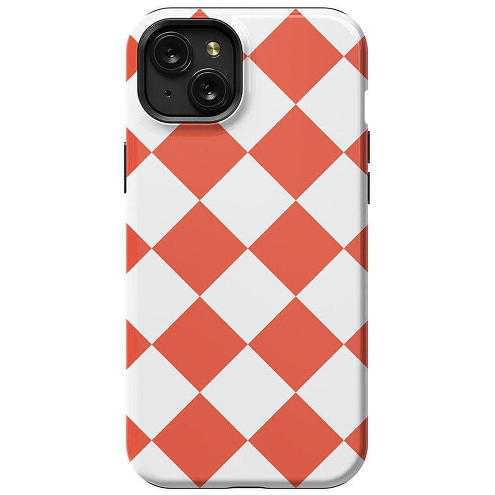 Red Checkerboard | High Contrast Design Case
