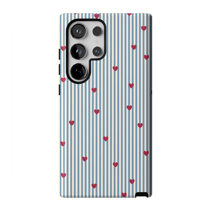 Love Lines | Blue Stripes Case
