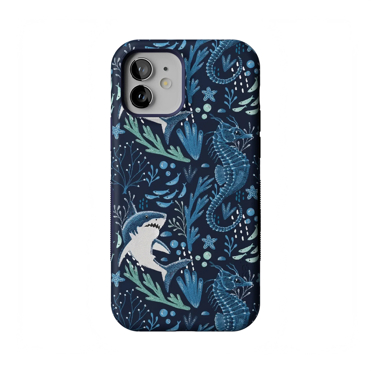 Midnight Reef | Shark Print Case
