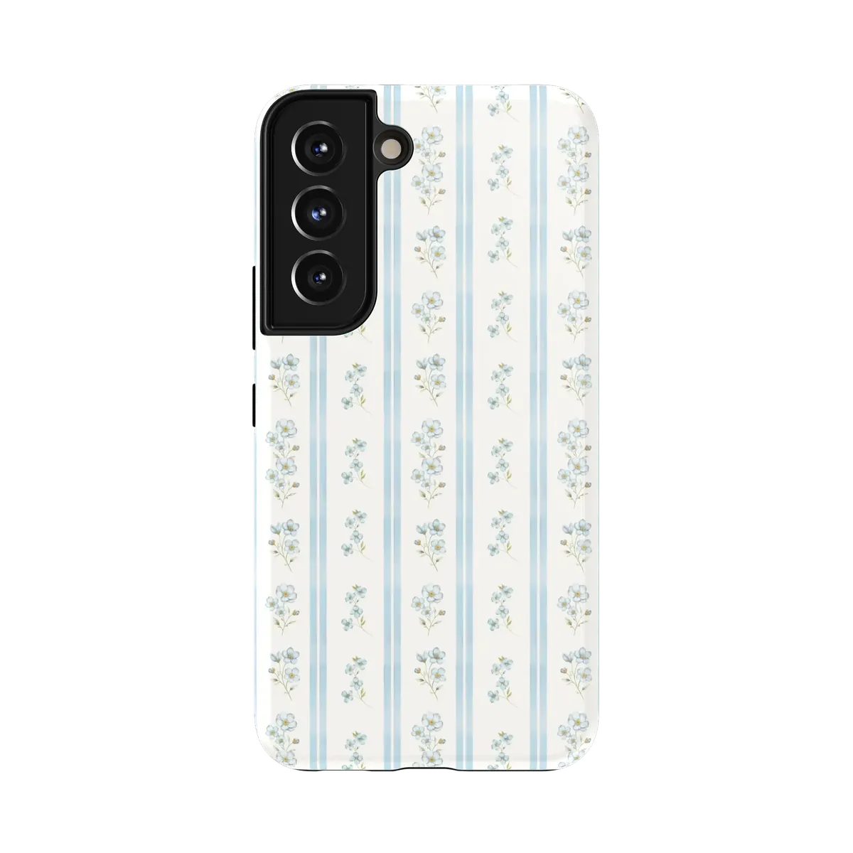 Cottage Stripe | Blue Floral Case