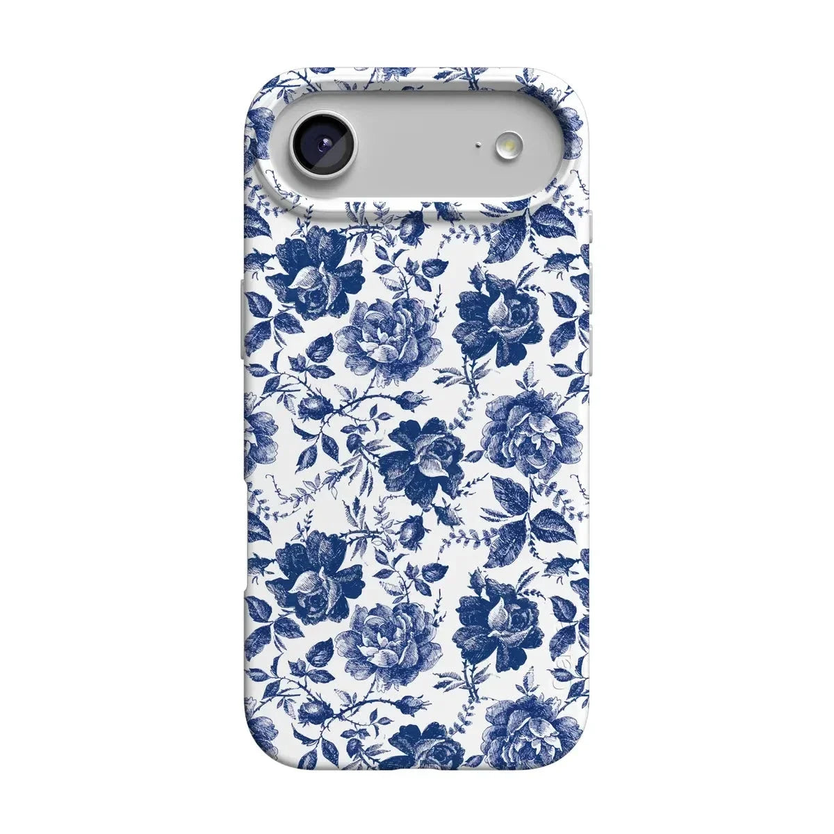 Rose to Fame | Blue & White Rose Floral Case