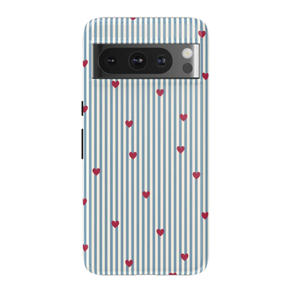 Love Lines | Blue Stripes Case