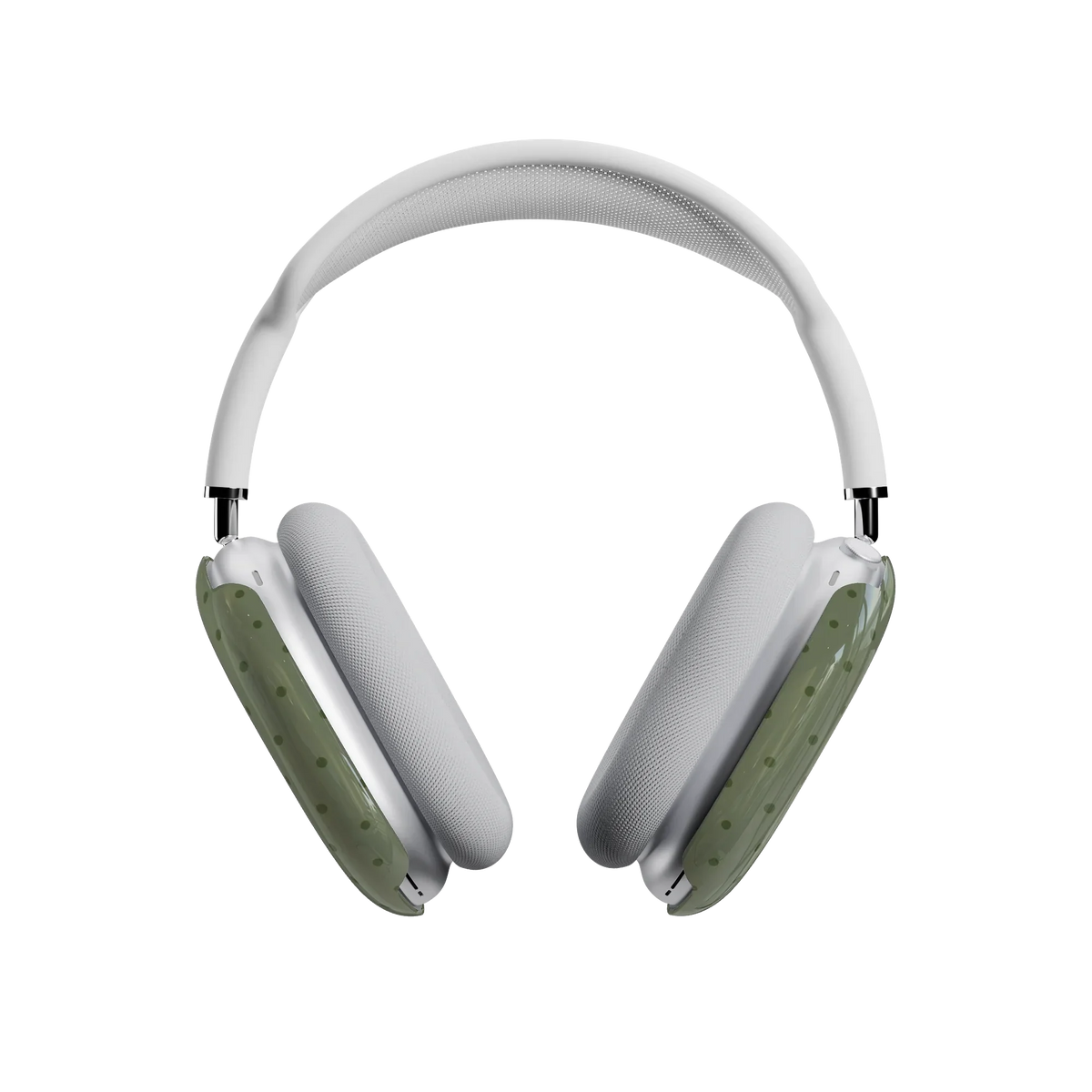 On the Dot | Olive Green Polka Dot AirPods Max Case