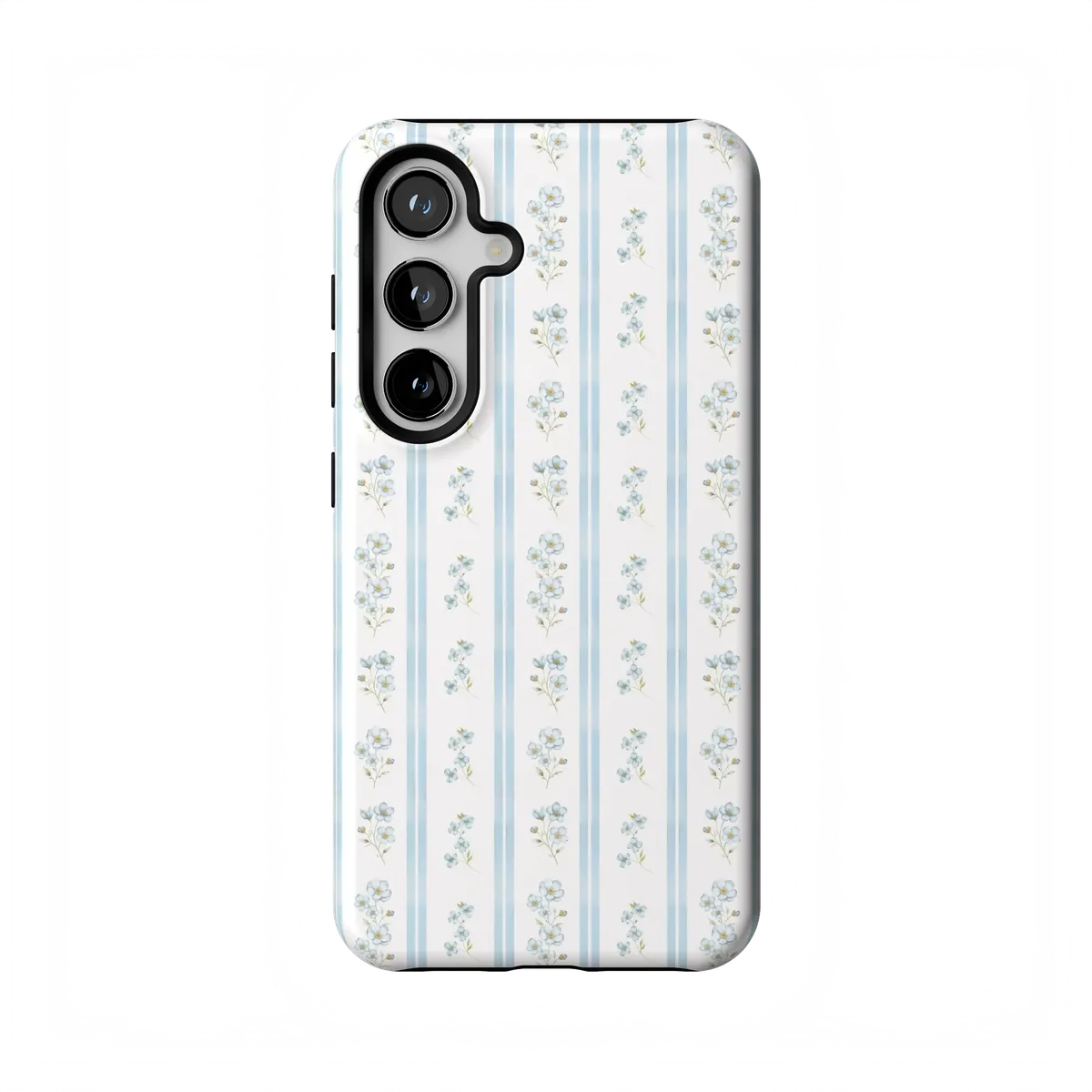 Cottage Stripe | Blue Floral Case