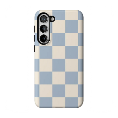 Fit Check | Light Blue Checkerboard Case