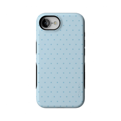 On the Dot | Blue Monochrome Polka Dot Case