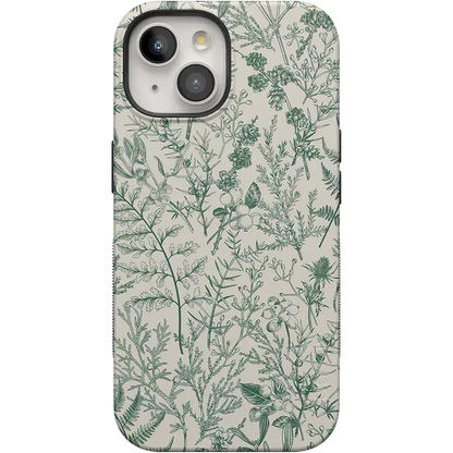 Sage Garden | Green Floral Case