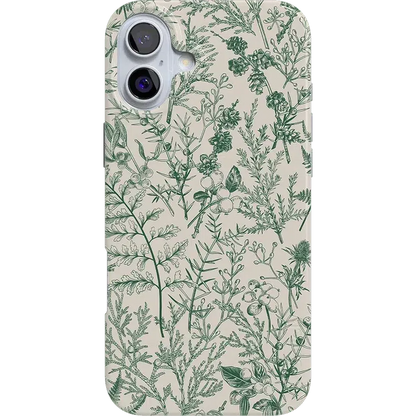 Sage Garden | Green Floral Case
