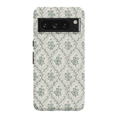 Sage Tapestry | Floral Vines Case