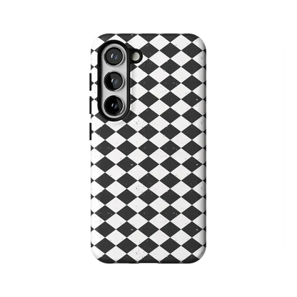 Salem's Hex | Black & White Checkered Case