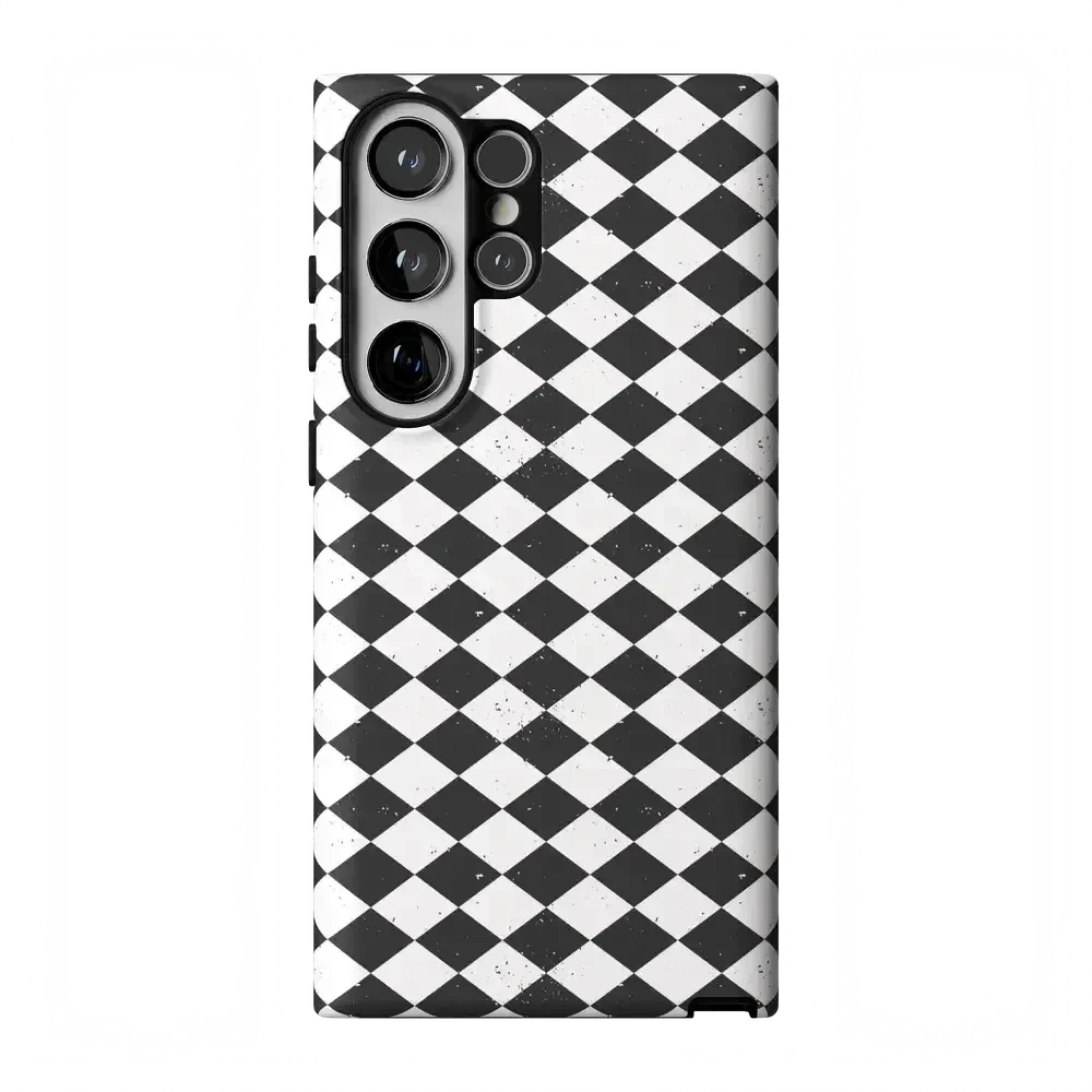 Salem's Hex | Black & White Checkered Case