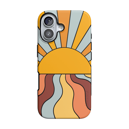 Shine On | Retro Sunset Case