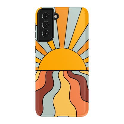 Shine On | Retro Sunset Case