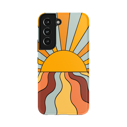 Shine On | Retro Sunset Case