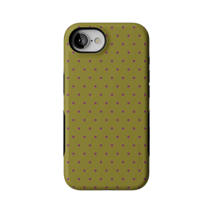 On the Dot | Moss & Plum Dots Case