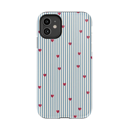 Love Lines | Blue Stripes Case